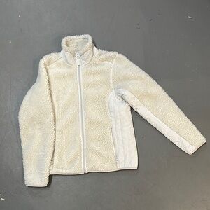 Cozy White Fleece Jacket
